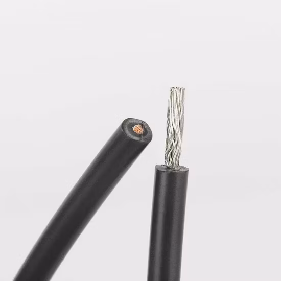TUV Approval Solar Cable 2.5mm 4mm 6mm 10mm Tinned Copper DC Solar PV Cable PV1-F