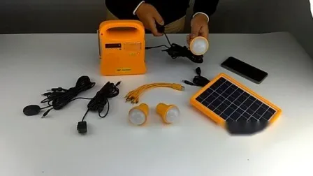 Portable USB Solar Energy Home Lighting System with Mobile Phone Chargers (5W/10W)