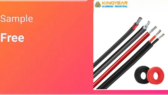 태양광 발전소 사용 태양광 패널 시스템 PV 태양광 케이블 6mm2