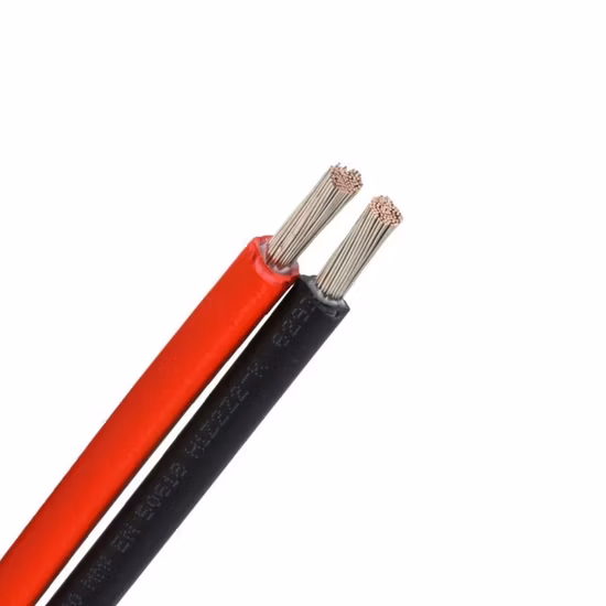 TUV 승인 태양광 케이블 2.5mm 4mm 6mm 10mm 주석 도금 구리 DC 태양광 PV 케이블 PV1