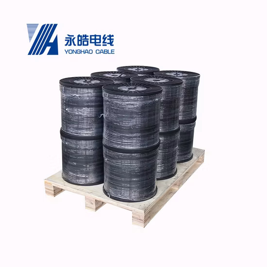 광전지 주석 도금 구리 Xlpo 절연 재킷 TUV 태양 전기 4mm2 6mm2 2 코어 전기 4mm PV DC 태양 광 케이블